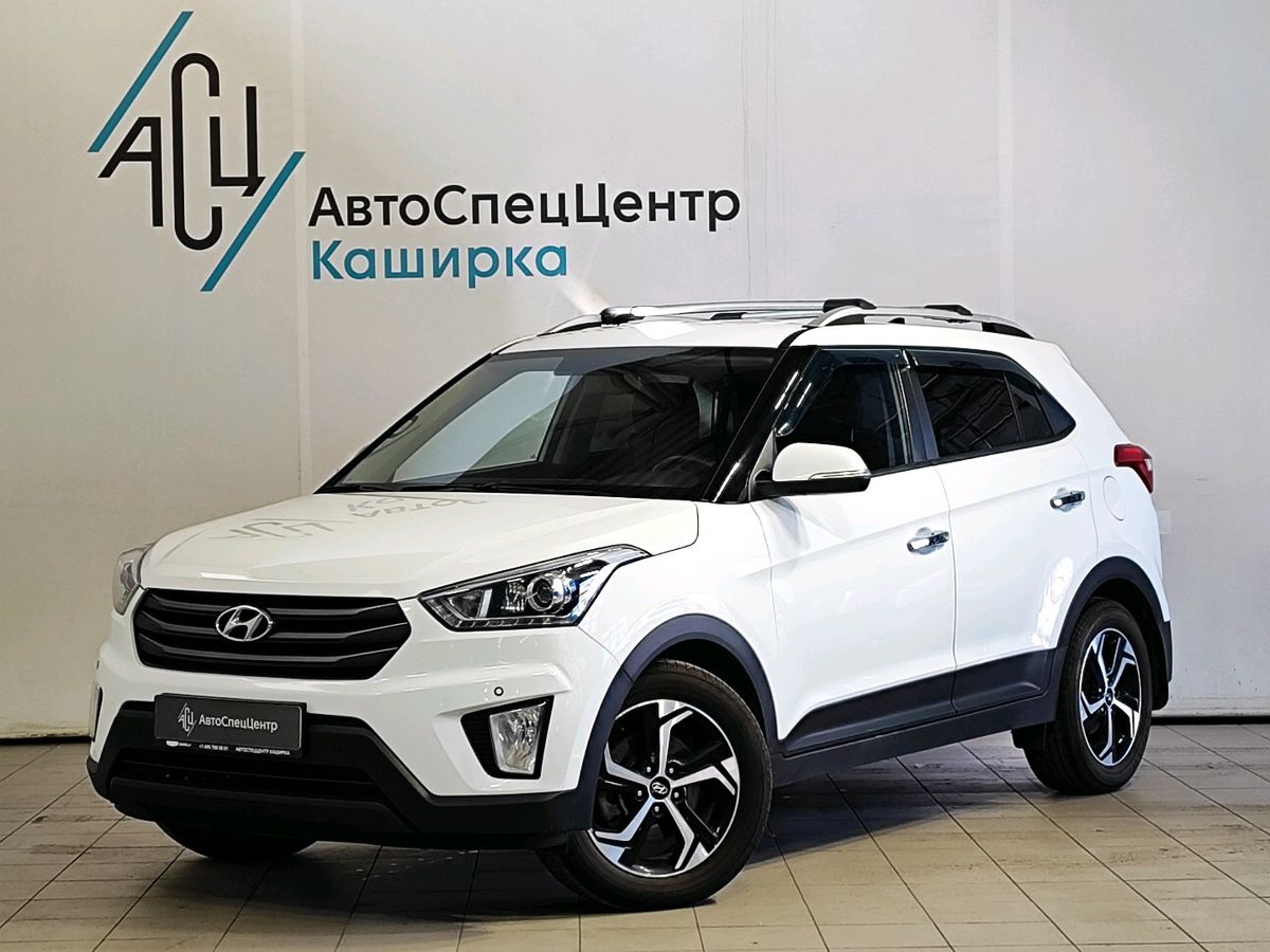 Hyundai Creta I поколение 2.0 AT (149 л.с.) Travel Белый 2018 с пробегом 108 893 км