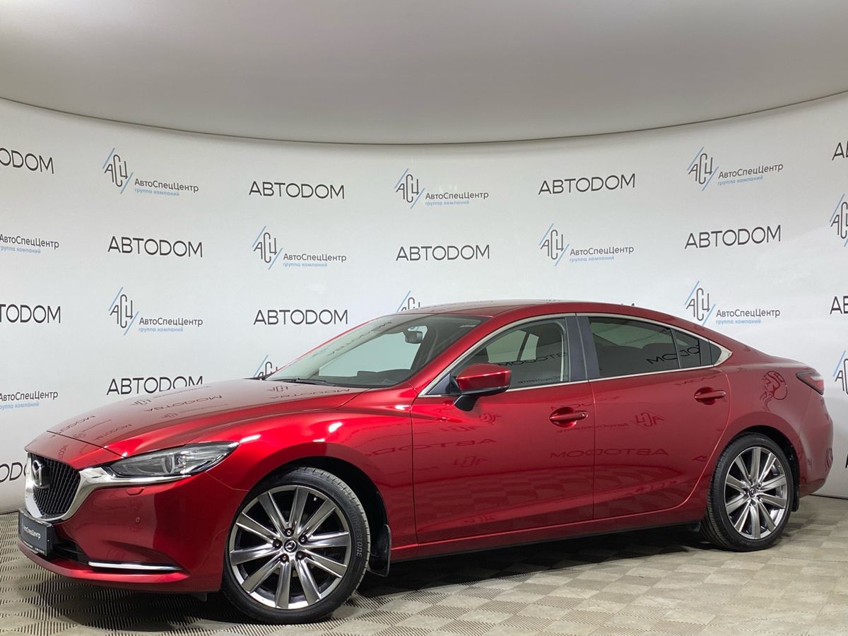 Mazda 6 III (GJ) [2-й рестайлинг] 2.5 AT (194 л.с.) Supreme Красный 2021 с пробегом 76 129 км