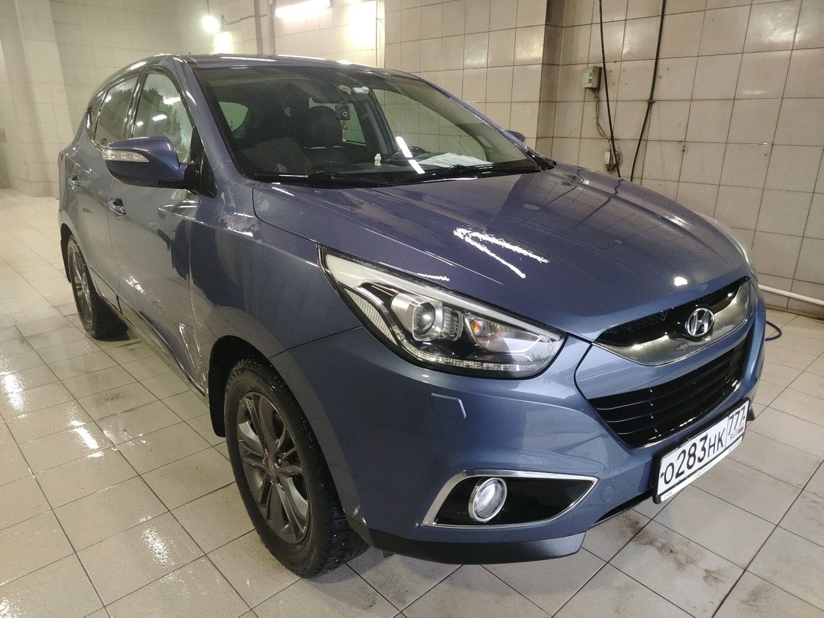 Hyundai ix35 I [рестайлинг] 2.0 AT (150 л.с.) Travel Синий 2015 с пробегом 193 283 км