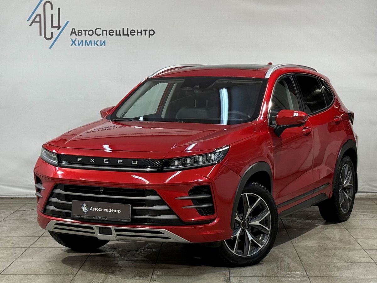 Автомобиль EXEED LX I [рестайлинг] 1.6 AMT 4WD (150 л.с.) Premium Plus Красный 2022 с пробегом 35 000 км