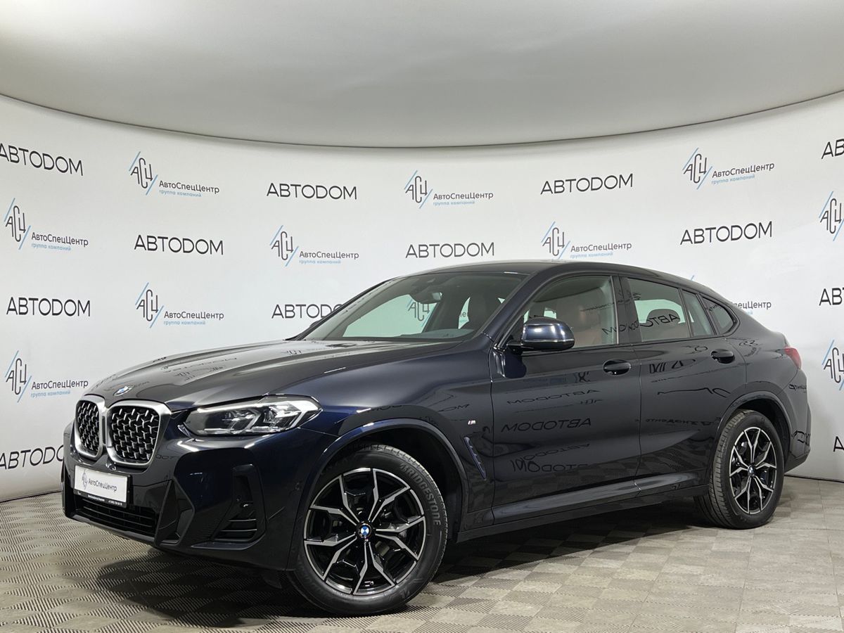 BMW X4 II (G02) [рестайлинг] 2.0d AT 4WD (190 л.с.) M Sport Pure Чёрный 2021 с пробегом 93 213 км