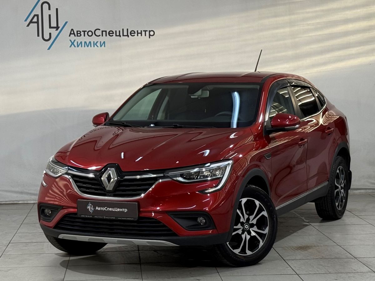 Renault Arkana I поколение 1.4 CVT (150 л.с.) Prime Красный 2019 с пробегом 32 000 км