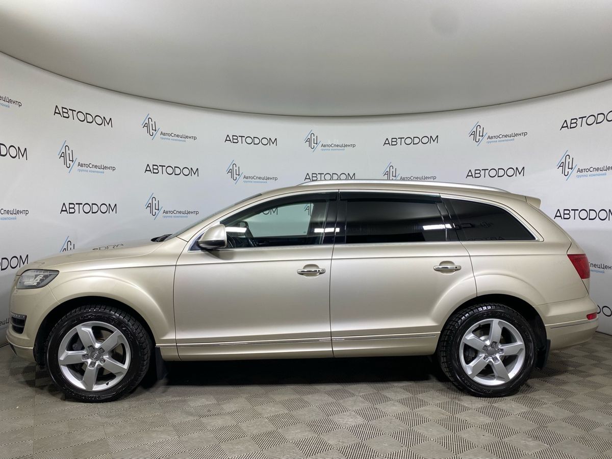 Audi Q7 I (4L) [рестайлинг] 3.0 AT 4WD (272 л.с.) Base Бежевый 2012 с пробегом 139 977 км
