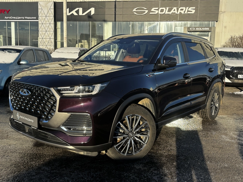 Автомобиль CHERY Tiggo 8 Pro Max I поколение 2.0 AMT 4WD (197 л.с.) Ultimate Фиолетовый 2023 с пробегом 43 100 км