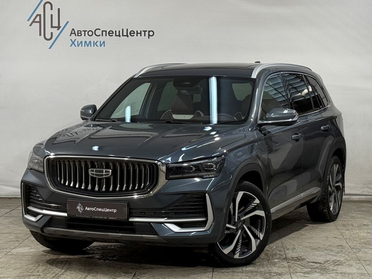 Автомобиль Geely Monjaro I поколение 2.0 AT 4WD (238 л.с.) Flagship Серый 2023 с пробегом 43 300 км