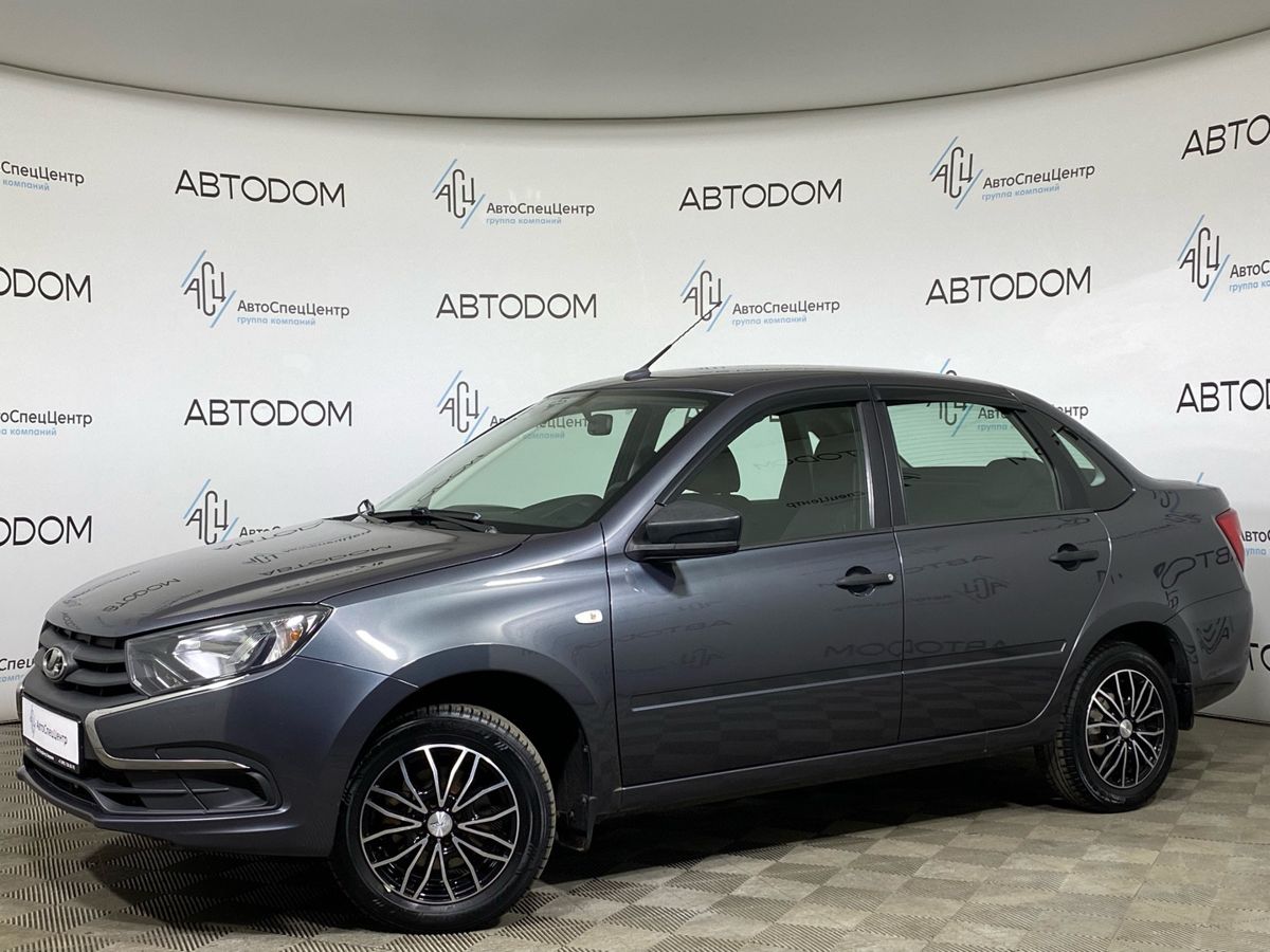 Lada (ВАЗ) Granta I [рестайлинг] 1.6 MT (87 л.с.) Classic Optima Серый 2020 с пробегом 86 382 км