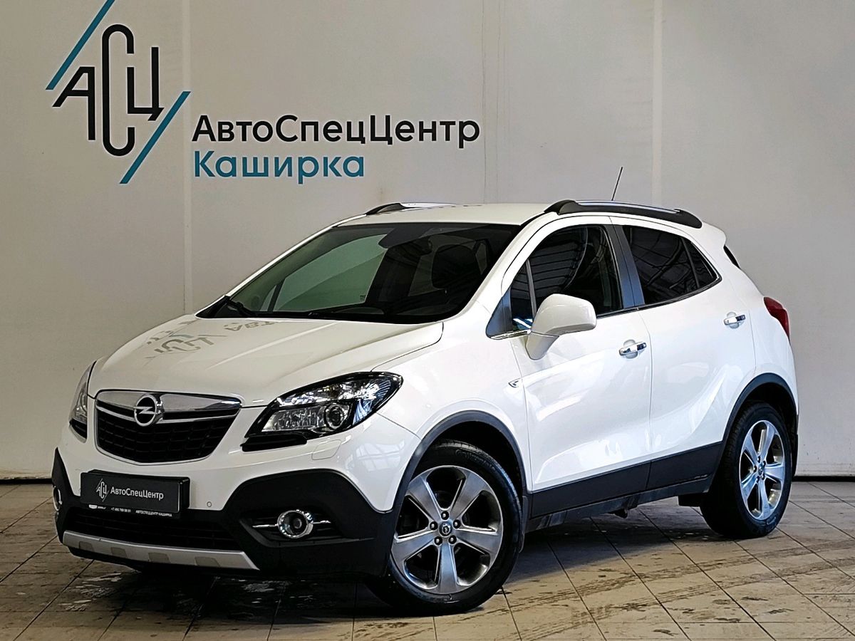 Opel Mokka I поколение 1.8 AT 4WD (140 л.с.) Cosmo Белый 2013 с пробегом 95 631 км