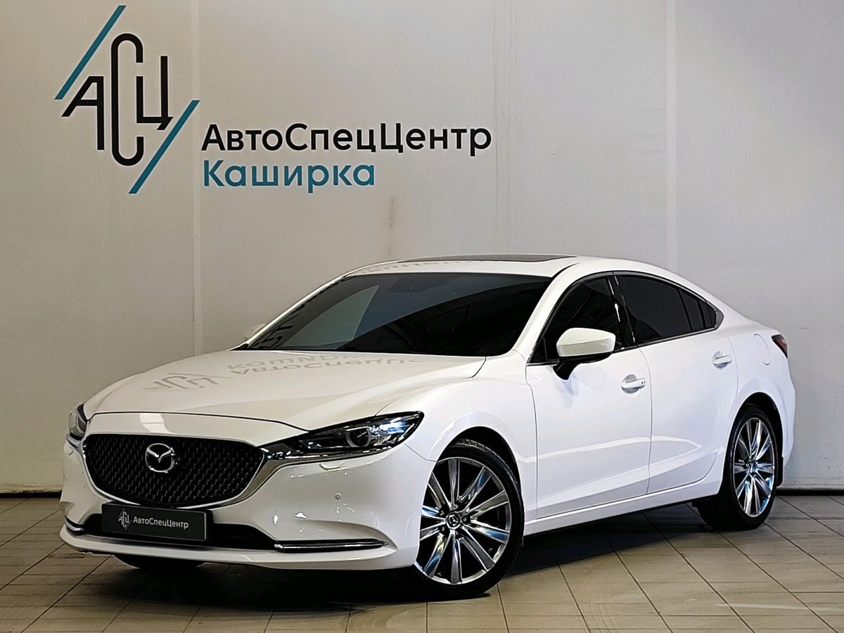 Mazda 6 III (GJ) [2-й рестайлинг] 2.5 AT (194 л.с.) Supreme Белый 2020 с пробегом 55 475 км