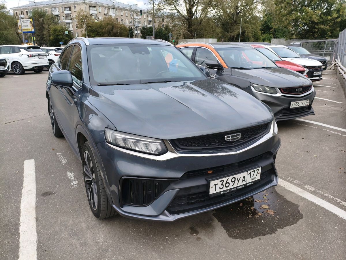 Geely Tugella I [рестайлинг] 2.0 AT 4WD (238 л.с.) Flagship Серый 2022 с пробегом 98 494 км