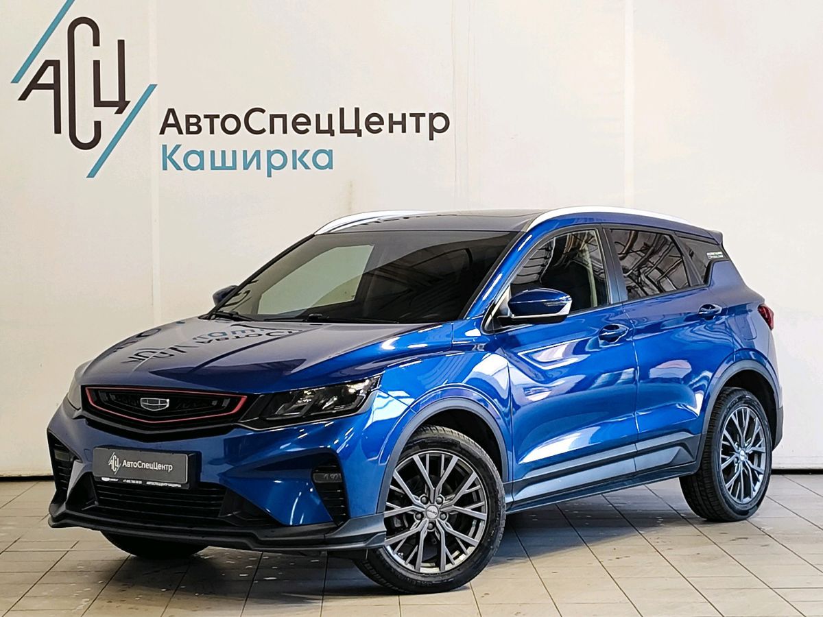 Geely Coolray I поколение 1.5 AMT (150 л.с.) Luxury Синий 2022 с пробегом 58 228 км
