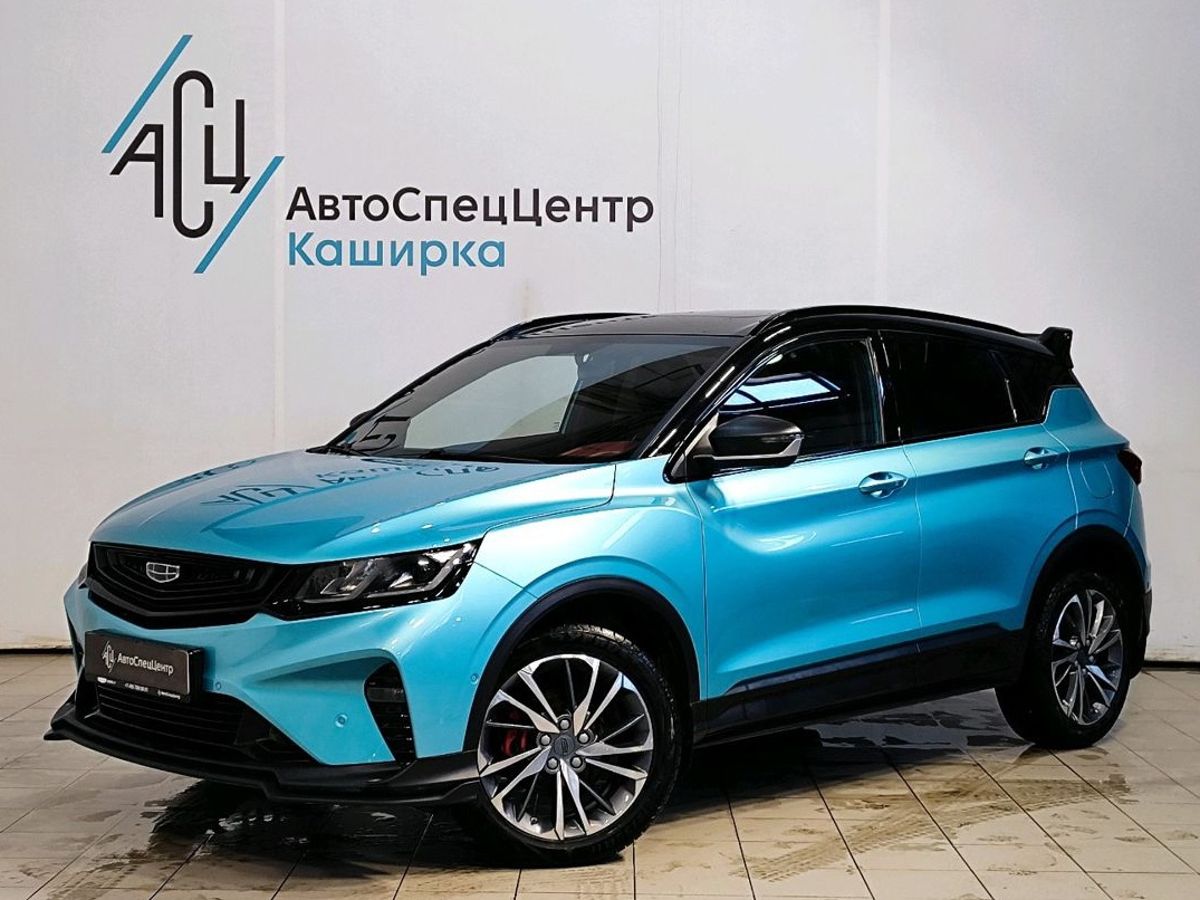 Автомобиль Geely Coolray I поколение 1.5 AMT (150 л.с.) Flagship Зелёный 2023 с пробегом 70 737 км