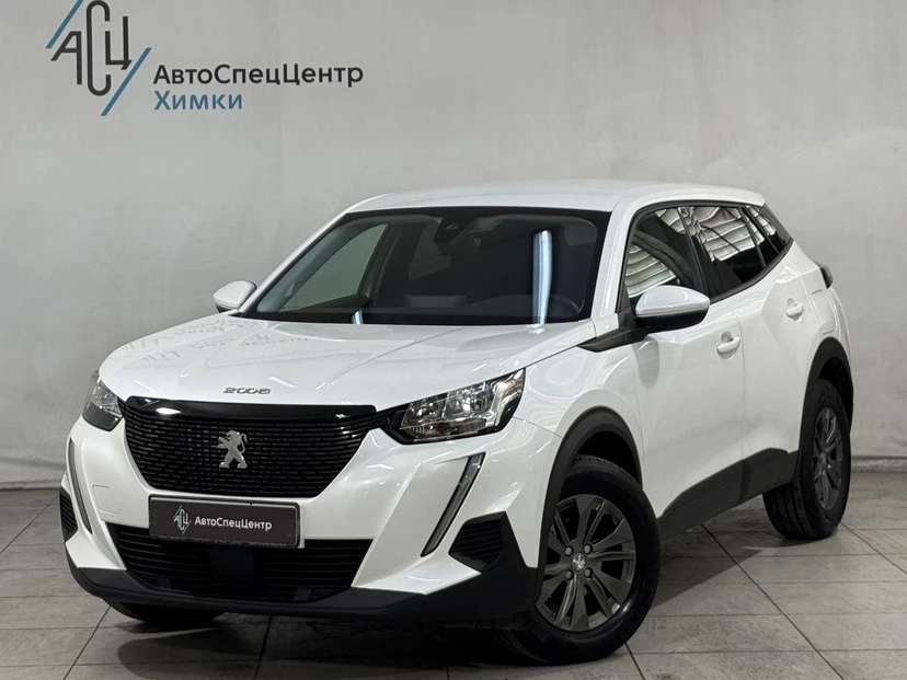 Peugeot 2008 II поколение 1.2 AT (130 л.с.) Base Белый 2021 с пробегом 62 000 км