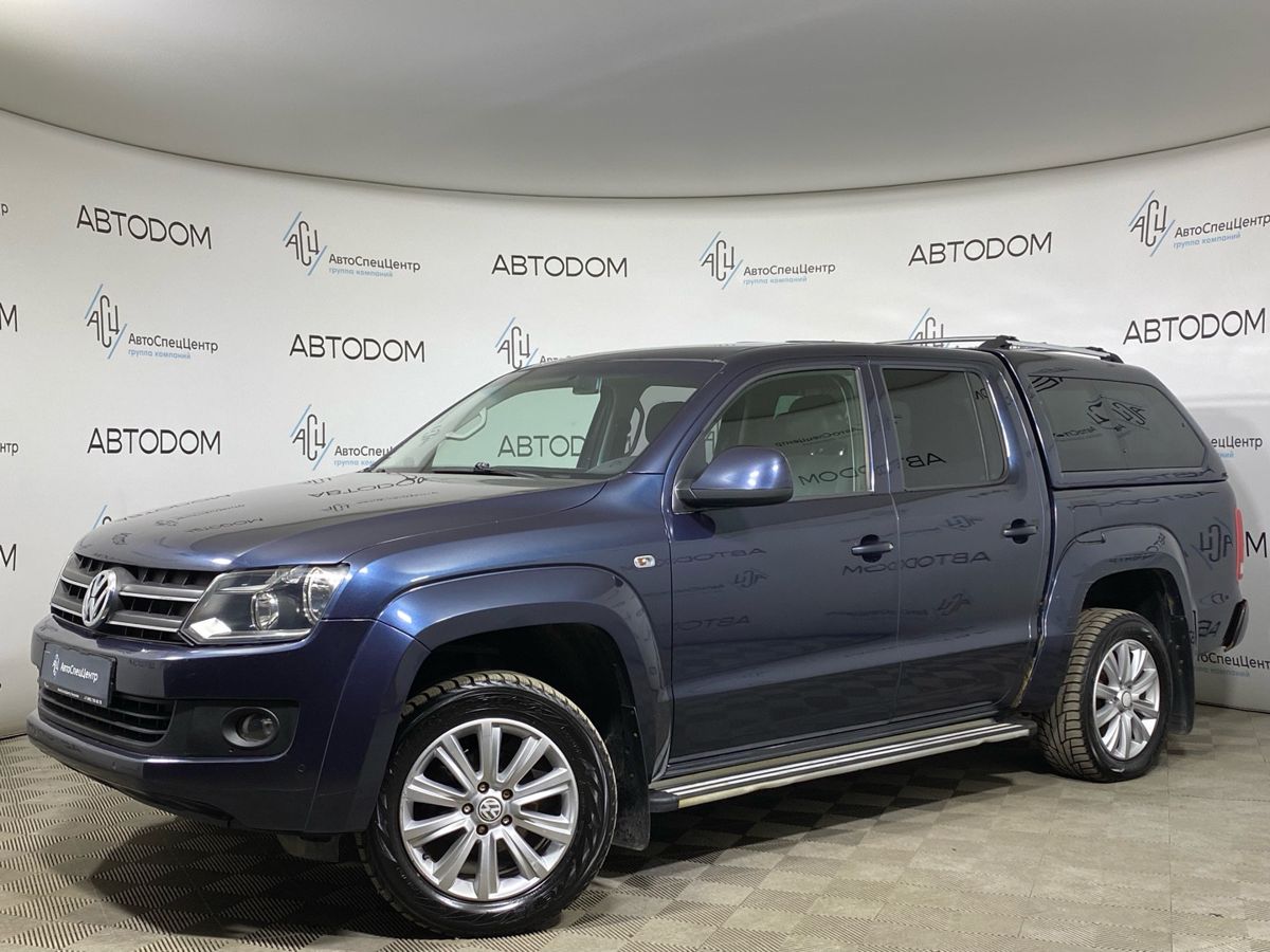 Volkswagen Amarok I поколение 2.0d MT 4WD (140 л.с.) Trendline Синий 2013 с пробегом 166 284 км