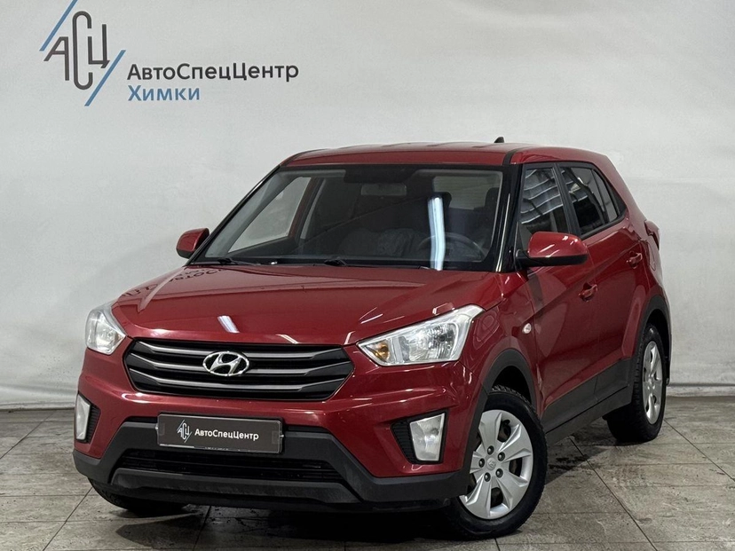 Автомобиль Hyundai Creta I поколение 1.6 AT (123 л.с.) Active Красный 2018 с пробегом 152 000 км