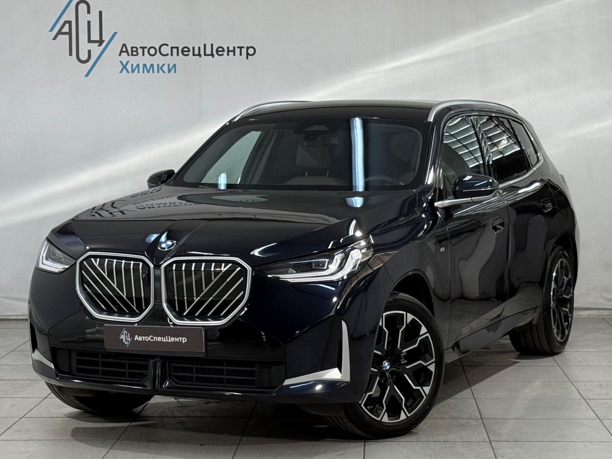 BMW X3 IV поколение (G45/G48) 2.0 AT 4WD (258 л.с.) Premium M Sport Чёрный 2025 с пробегом 16 000 км
