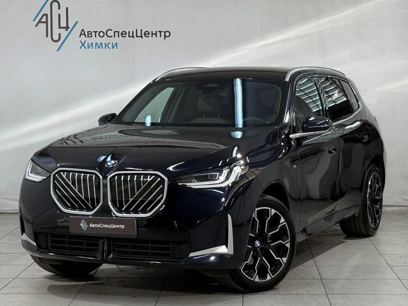 BMW X3 IV поколение (G45/G48) 2.0 AT 4WD (258 л.с.) Premium M Sport Чёрный 2025 с пробегом 16 000 км