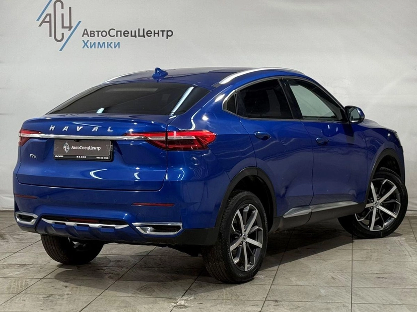 Автомобиль Haval F7x I поколение 1.5 AMT (150 л.с.) Elite Синий 2021 с пробегом 77 000 км