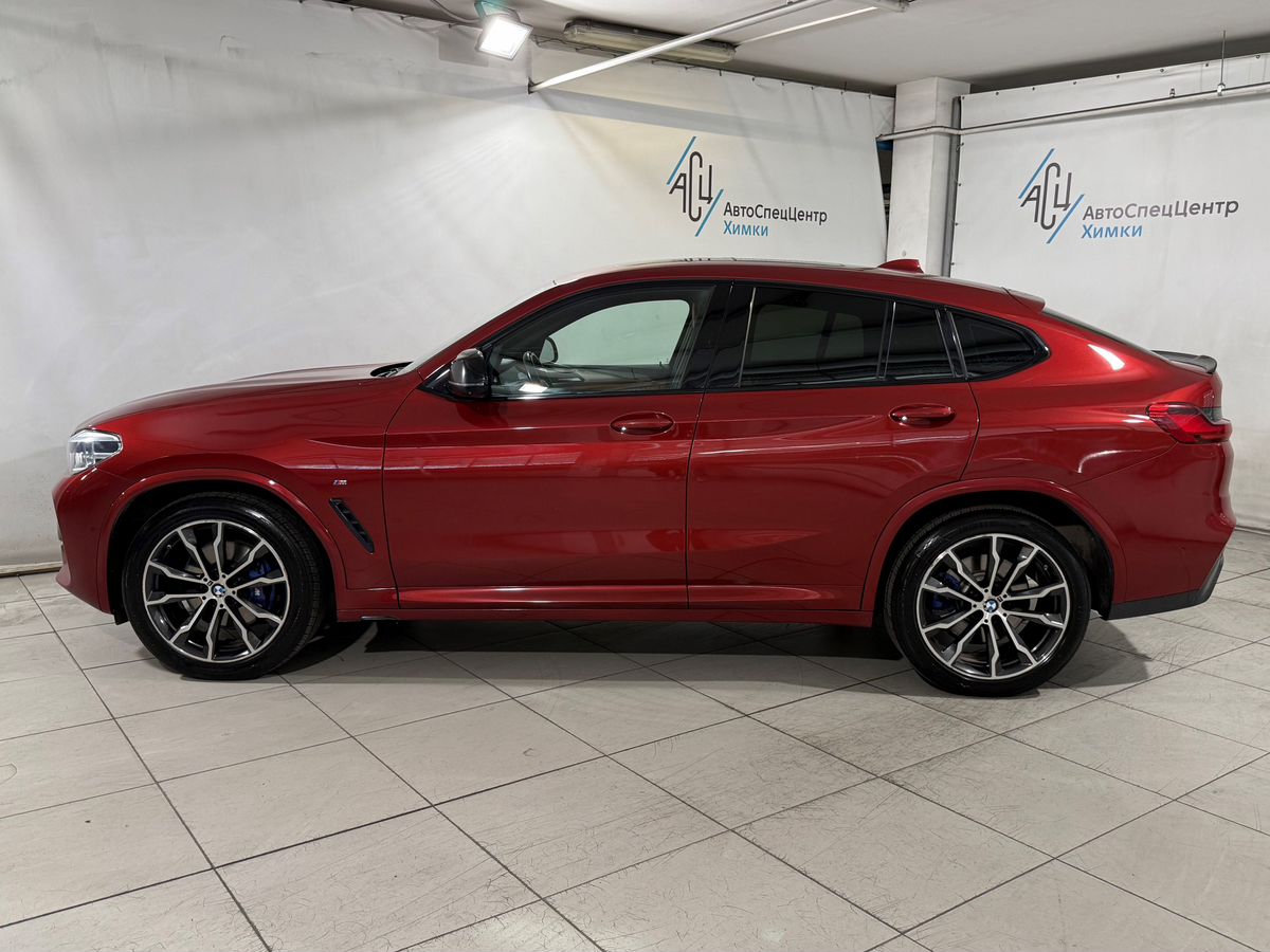 BMW X4 II поколение (G02) 3.0d AT 4WD (249 л.с.) M Sport Edition 21 Красный 2021 с пробегом 130 000 км