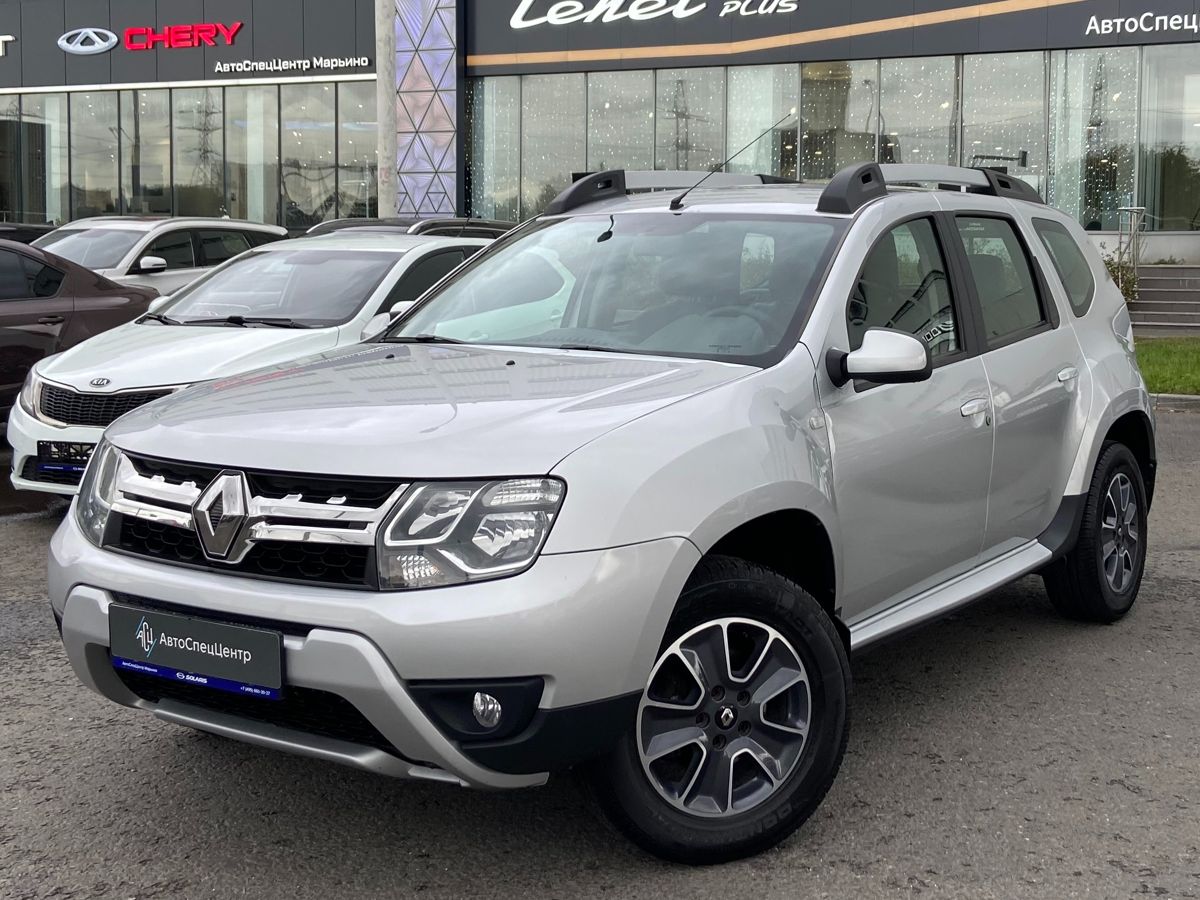 Renault Duster I [рестайлинг] 2.0 MT 4WD (143 л.с.) Drive Plus Серебристый 2019 с пробегом 64 721 км