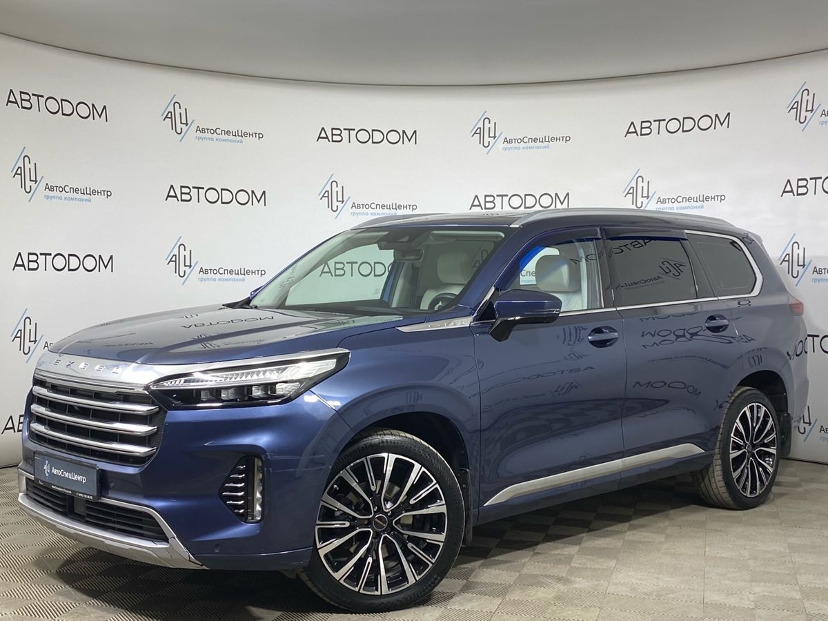 Автомобиль EXEED VX I поколение 2.0 AMT 4WD (249 л.с.) President Синий 2022 с пробегом 62 168 км