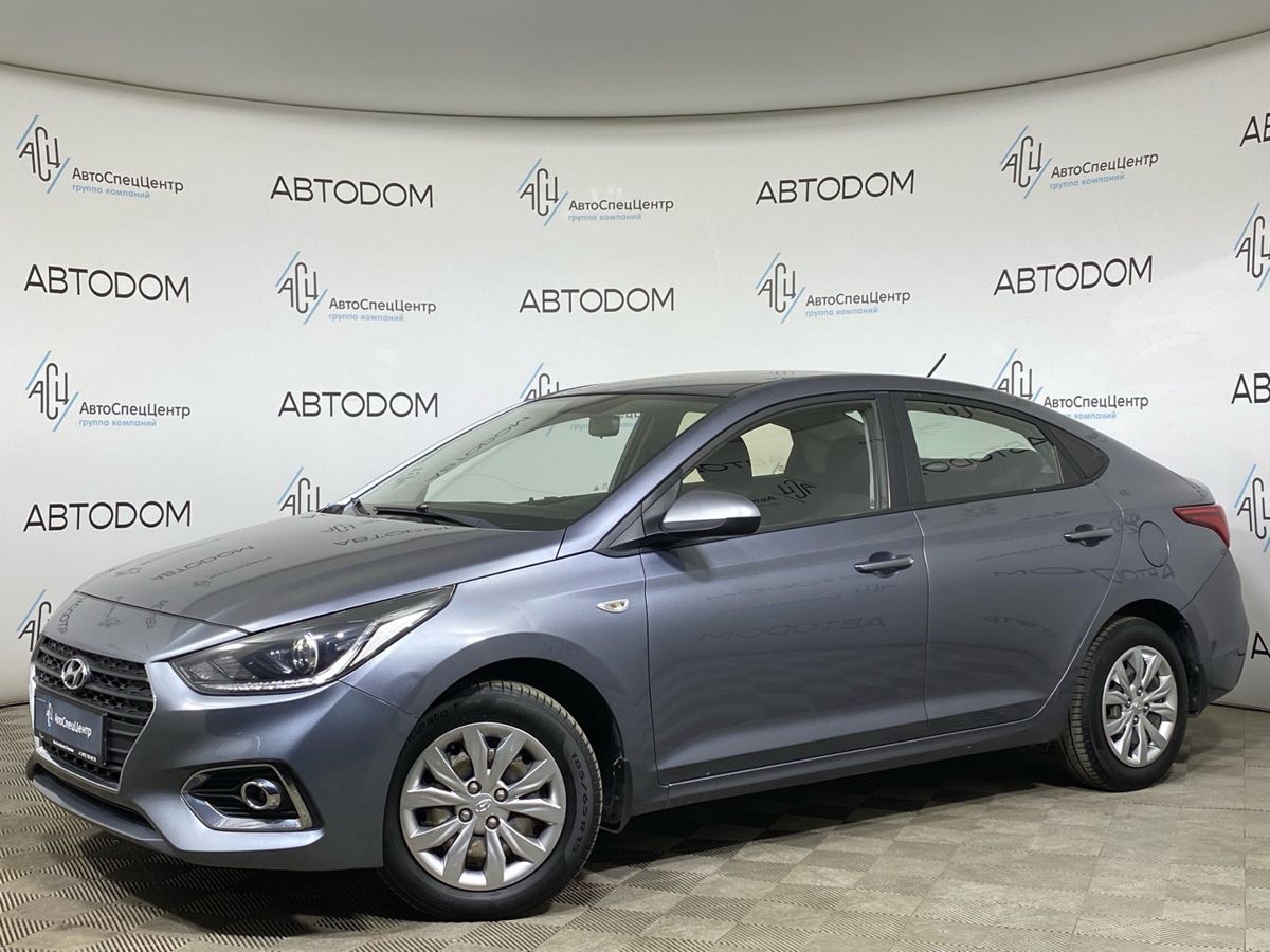 Hyundai Solaris II поколение 1.6 AT (123 л.с.) Comfort + Winter Серый 2017 с пробегом 152 000 км