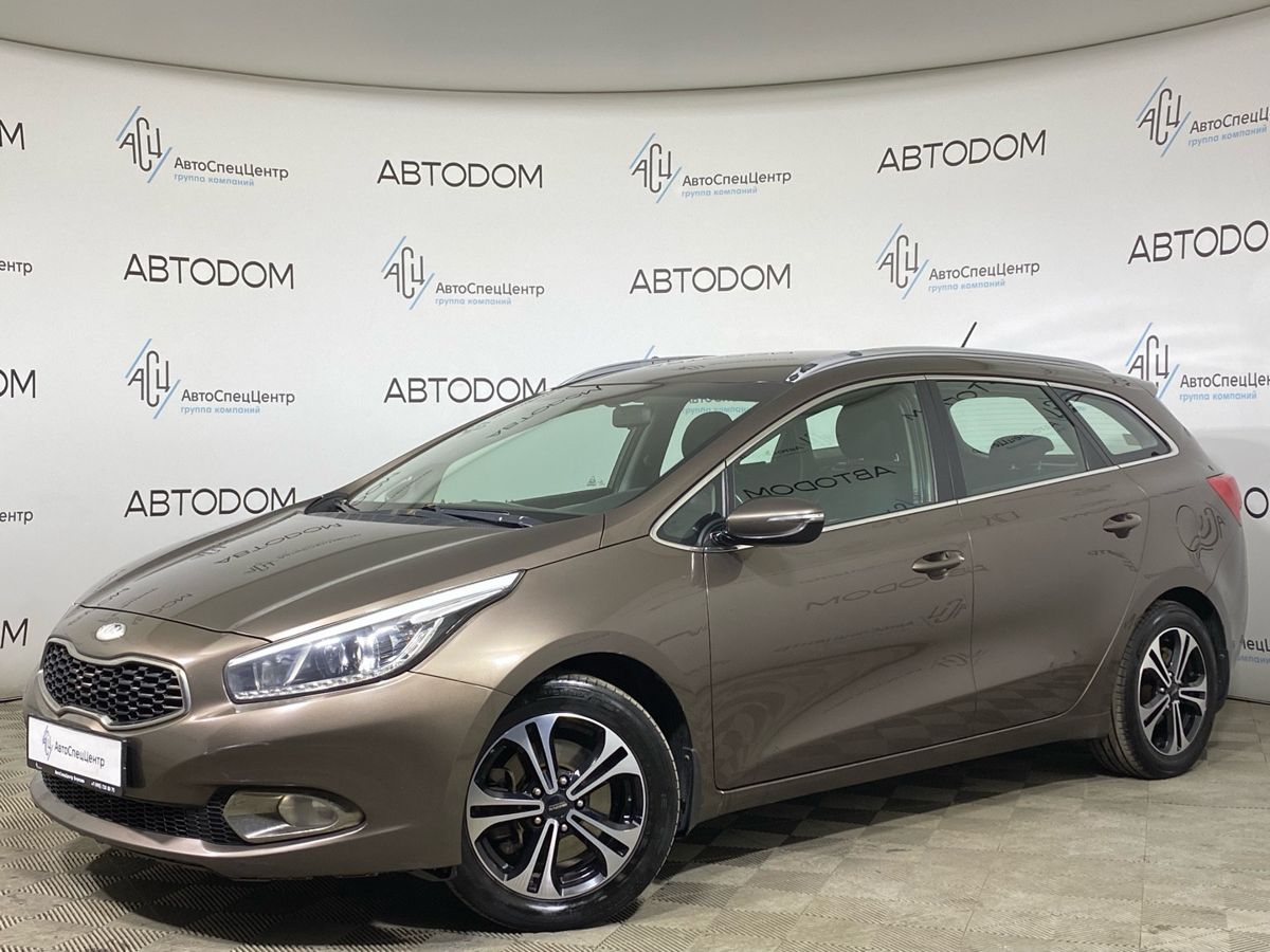 Kia Ceed II поколение 1.6 AT (129 л.с.) Luxe Коричневый 2013 с пробегом 229 841 км