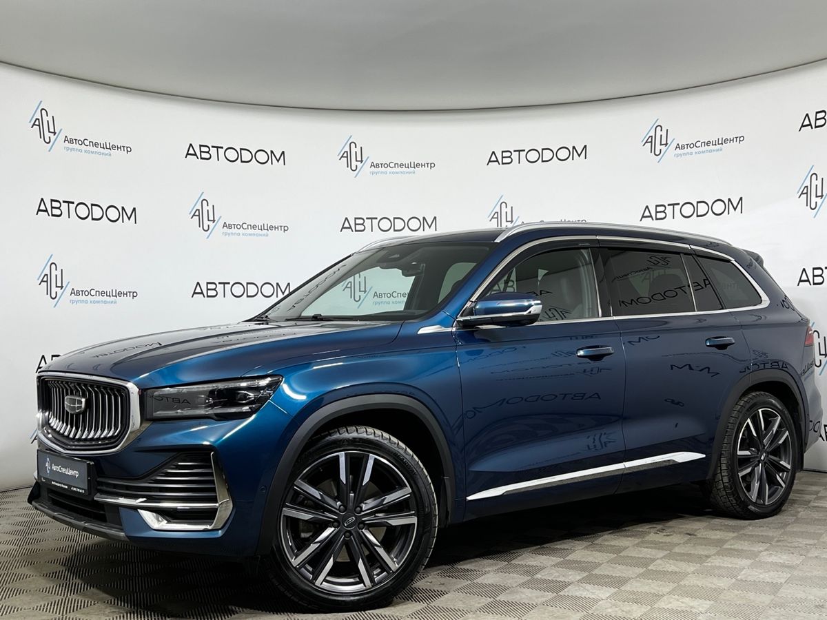 Автомобиль Geely Monjaro I поколение 2.0 AT 4WD (238 л.с.) Exclusive Зелёный 2023 с пробегом 53 000 км