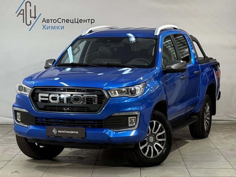 Автомобиль Foton Tunland G7 I поколение 2.0d AT 4WD (163 л.с.) Premium Синий 2024 с пробегом 14 000 км
