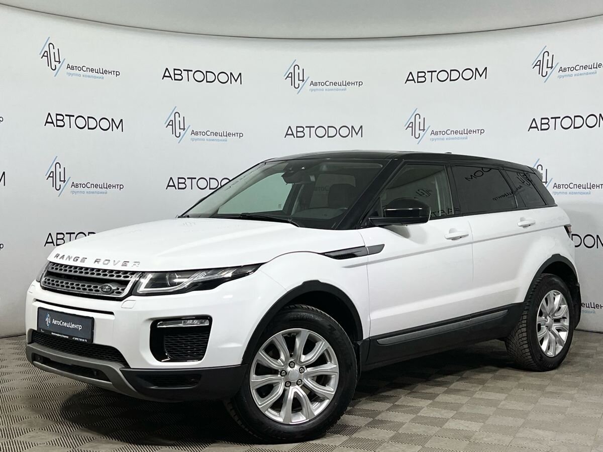 Автомобиль Land Rover Range Rover Evoque I [рестайлинг] 2.0d AT 4WD (150 л.с.) SE Dynamic Белый 2017 с пробегом 171 000 км