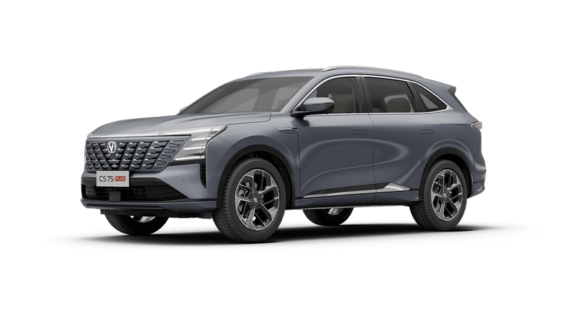 Автомобиль Changan CS75PLUS IV поколение 2.0 AT 4WD (233 л.с.) Tech Серый 2025 новый