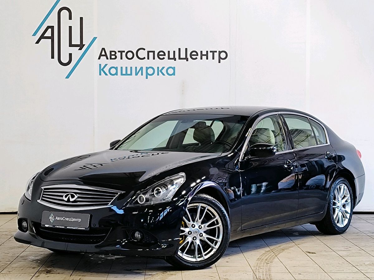 Infiniti G IV поколение 2.5 AT (222 л.с.) Sport Чёрный 2010 с пробегом 189 160 км