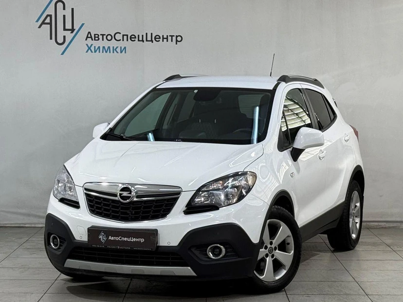 Opel Mokka I поколение 1.4 AT (140 л.с.) Enjoy Белый 2014 с пробегом 82 000 км