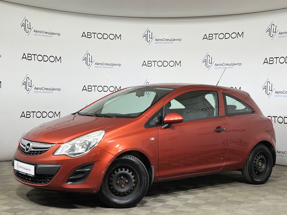 Opel Corsa IV (D) [2-й рестайлинг] 1.2 MT (85 л.с.) Enjoy Оранжевый 2013 с пробегом 99 700 км