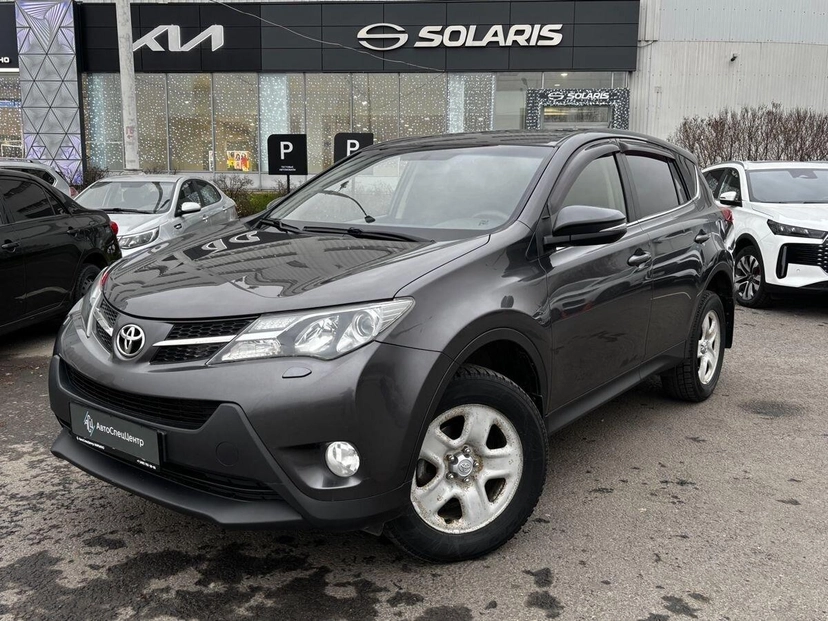 Автомобиль Toyota RAV4 IV поколение (XA40) 2.0 CVT 4WD (146 л.с.) Комфорт Плюс Серый 2013 с пробегом 210 000 км