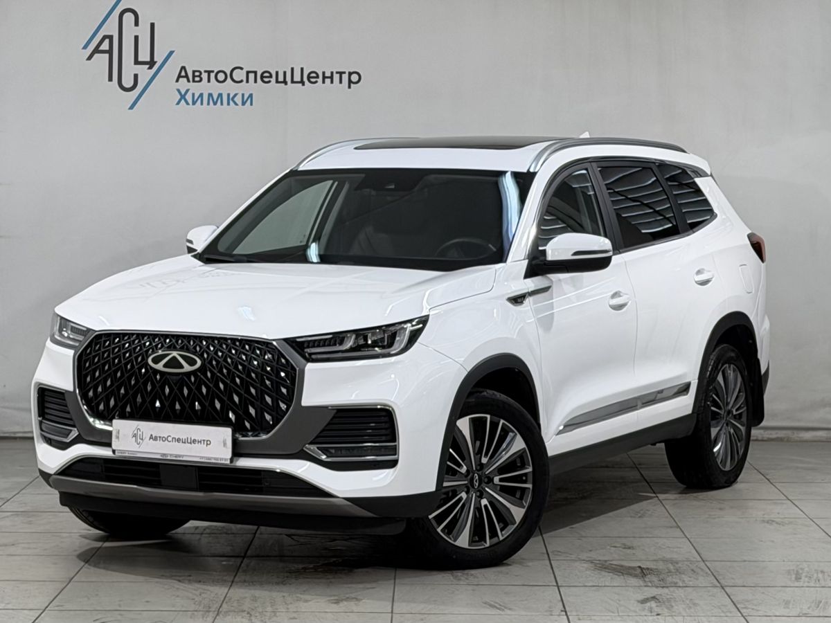 CHERY Tiggo 8 Pro Max I [рестайлинг] 2.0 AMT 4WD (197 л.с.) Ultimate Белый 2023 с пробегом 47 800 км
