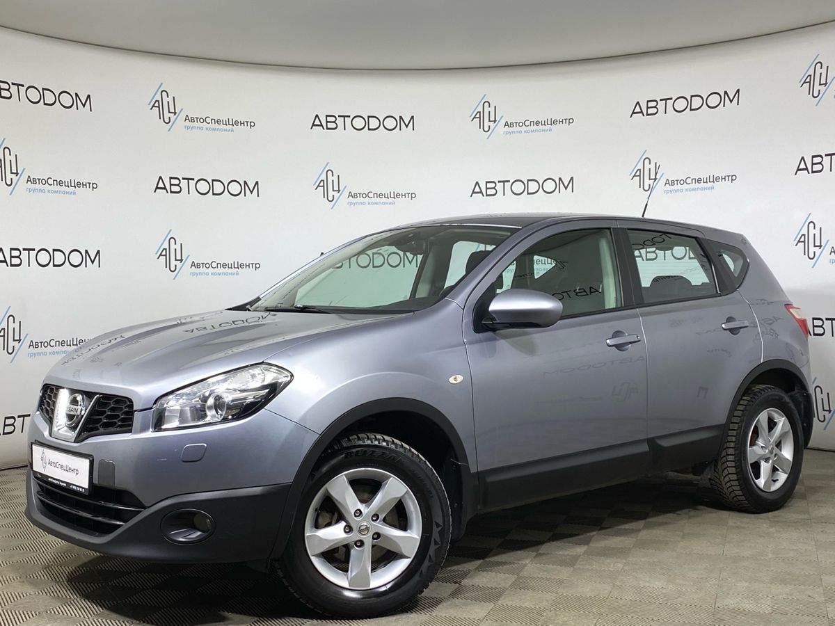 Автомобиль Nissan Qashqai I [рестайлинг] 1.6 MT (114 л.с.) SE+ Серый 2010 с пробегом 172 215 км