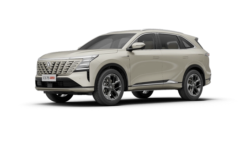 Автомобиль Changan CS75PLUS IV поколение 2.0 AT 4WD (235 л.с.) Luxe Коричневый 2025 новый