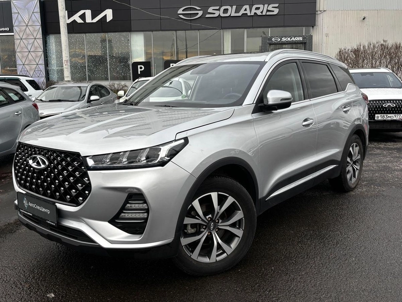 Автомобиль CHERY Tiggo 7 Pro I поколение 1.5 CVT (147 л.с.) Prestige Серый 2022 с пробегом 21 150 км