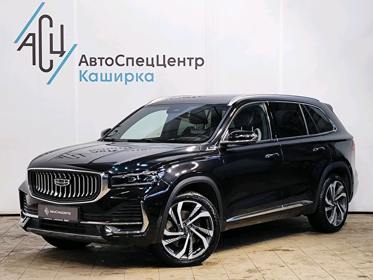 Автомобиль Geely Monjaro I поколение 2.0 AT 4WD (238 л.с.) Flagship (2023) Чёрный 2023 с пробегом 27 378 км