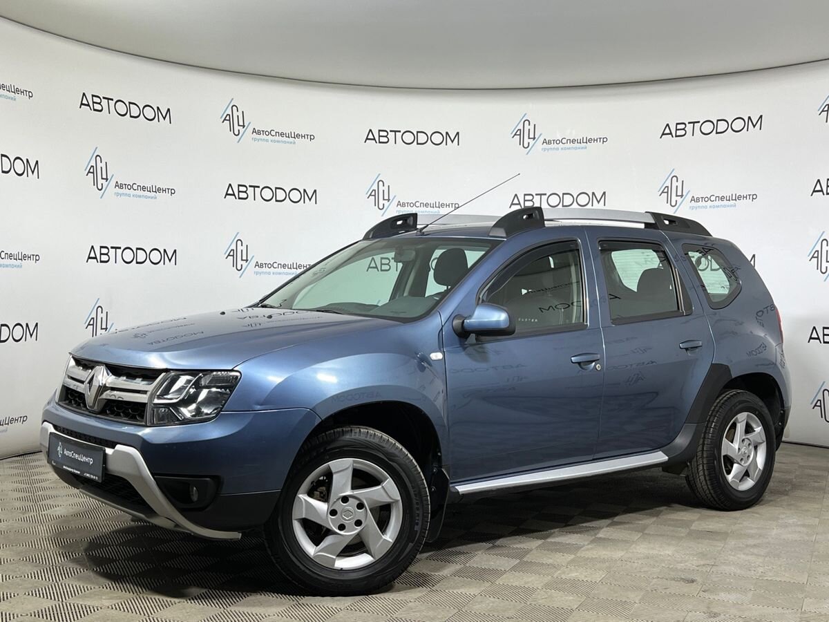 Renault Duster I [рестайлинг] 2.0 AT 4WD (143 л.с.) Expression Серый 2017 с пробегом 90 978 км