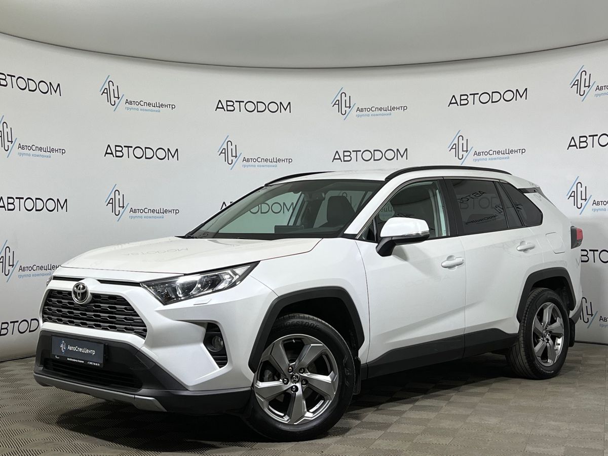 Toyota RAV4 V поколение (XA50) 2.0 CVT 4WD (149 л.с.) Prestige Safety Белый 2020 с пробегом 86 656 км