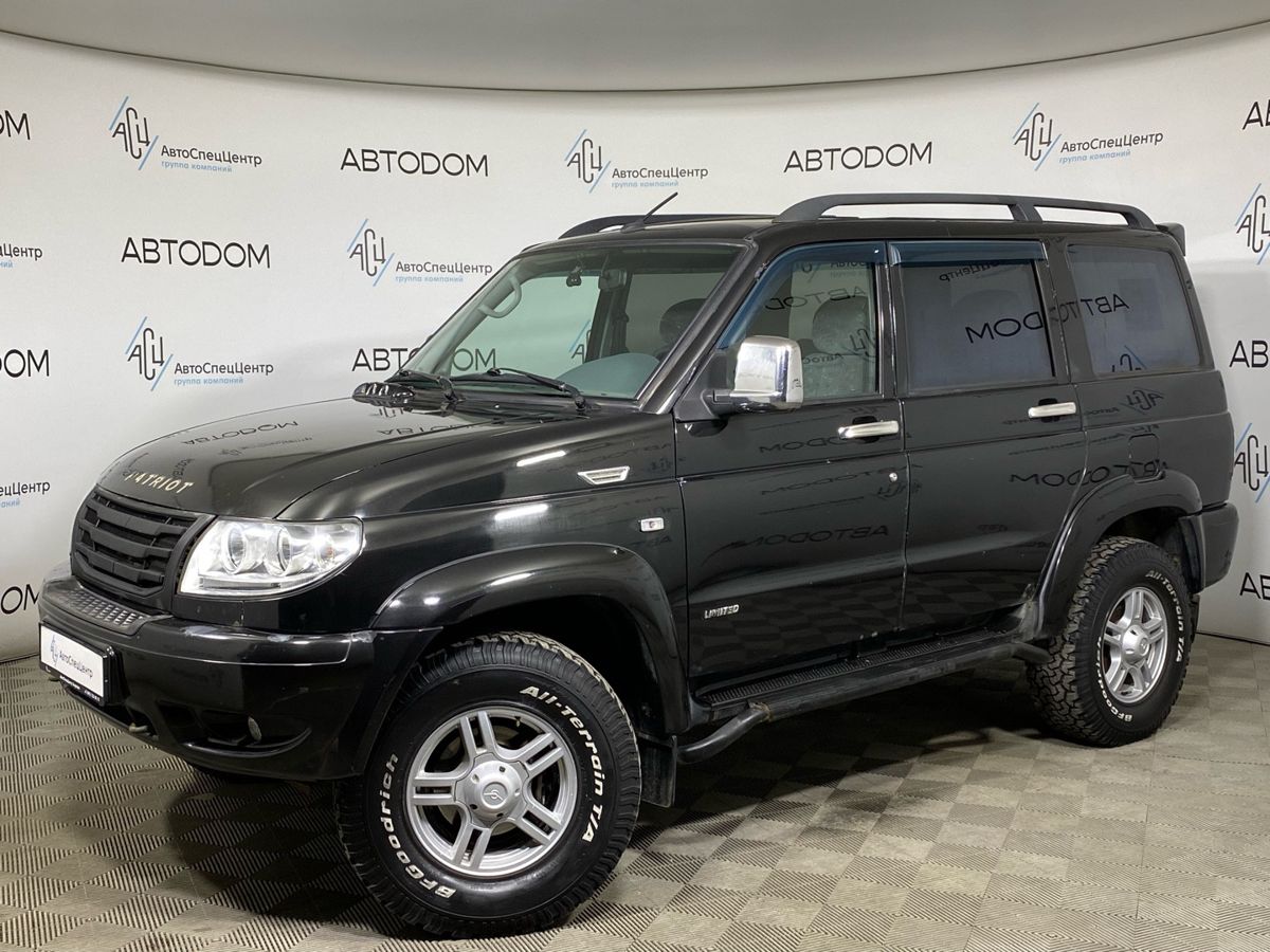 УАЗ Patriot I поколение 2.7 MT 4WD (128 л.с.) Limited Чёрный 2011 с пробегом 50 000 км