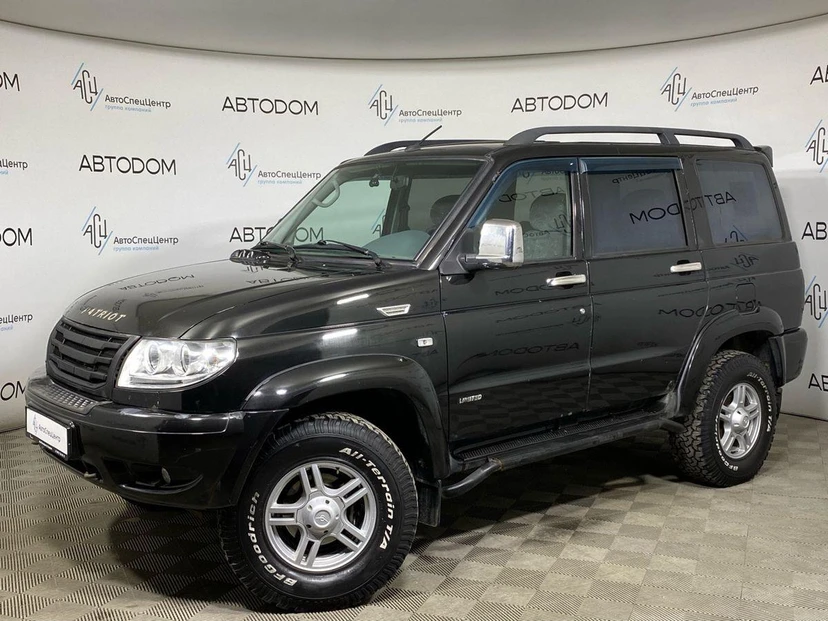 УАЗ Patriot I поколение 2.7 MT 4WD (128 л.с.) Limited Чёрный 2011 с пробегом 50 000 км