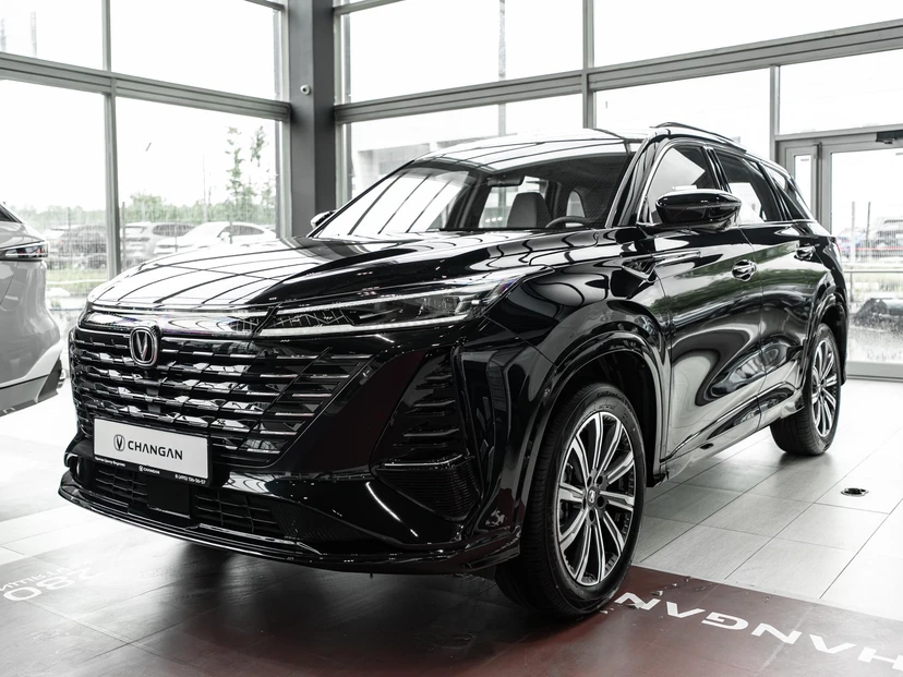 Changan CS75PLUS IV поколение 2.0 AT 4WD (233 л.с.) Техно / Tech Чёрный 2025 новый