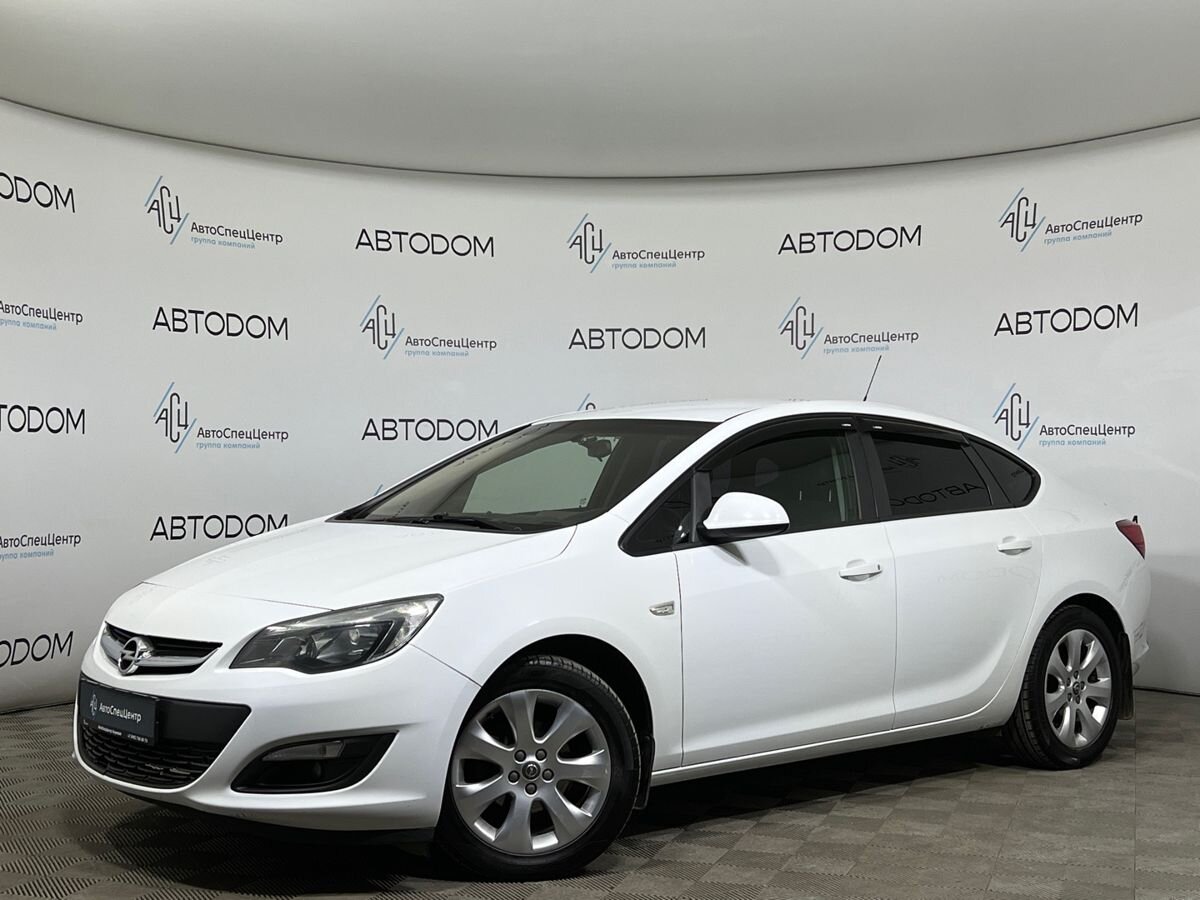 Opel Astra IV (J) [рестайлинг] 1.6 AT (115 л.с.) Enjoy Белый 2013 с пробегом 184 807 км