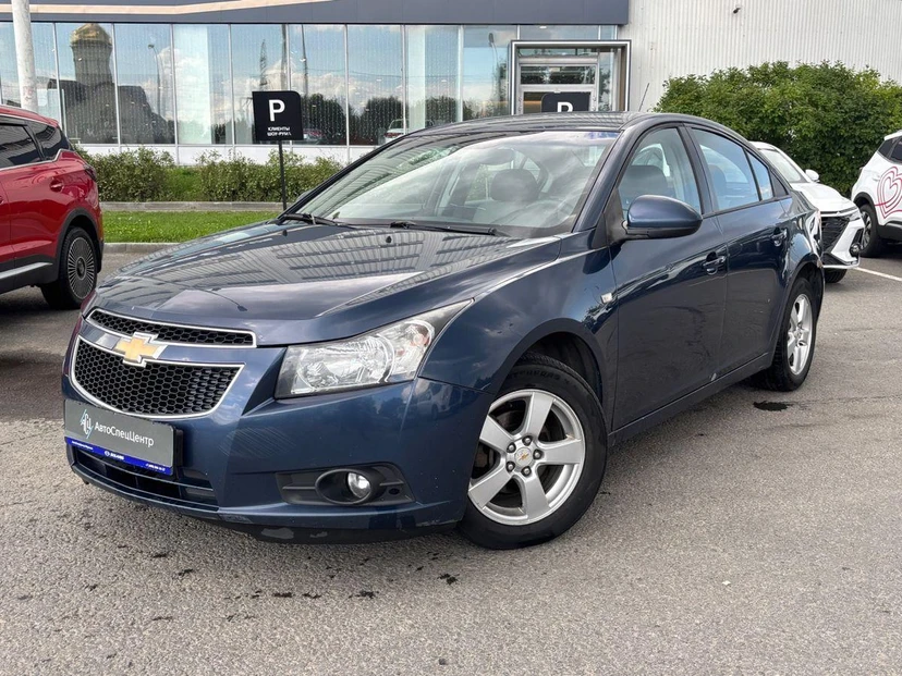 Chevrolet Cruze I поколение (J300) 1.6 AT (109 л.с.) LS Синий 2012 с пробегом 191 000 км