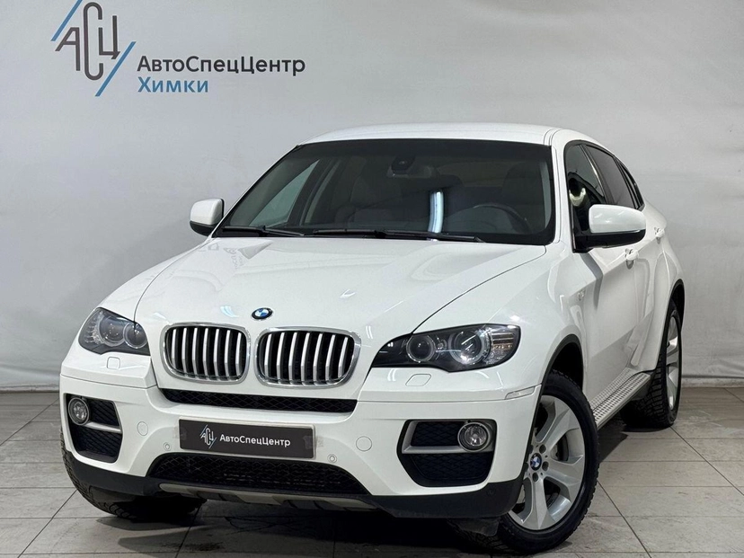 Автомобиль BMW X6 I поколение (E71) 3.0d AT 4WD (286 л.с.) Base Белый 2009 с пробегом 202 000 км