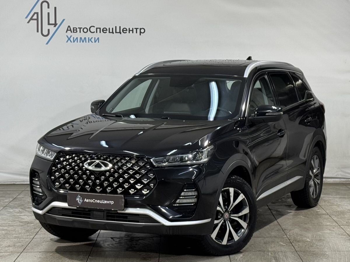 Автомобиль CHERY Tiggo 7 Pro I поколение 1.5 CVT (147 л.с.) Prestige (2020) Чёрный 2021 с пробегом 108 000 км