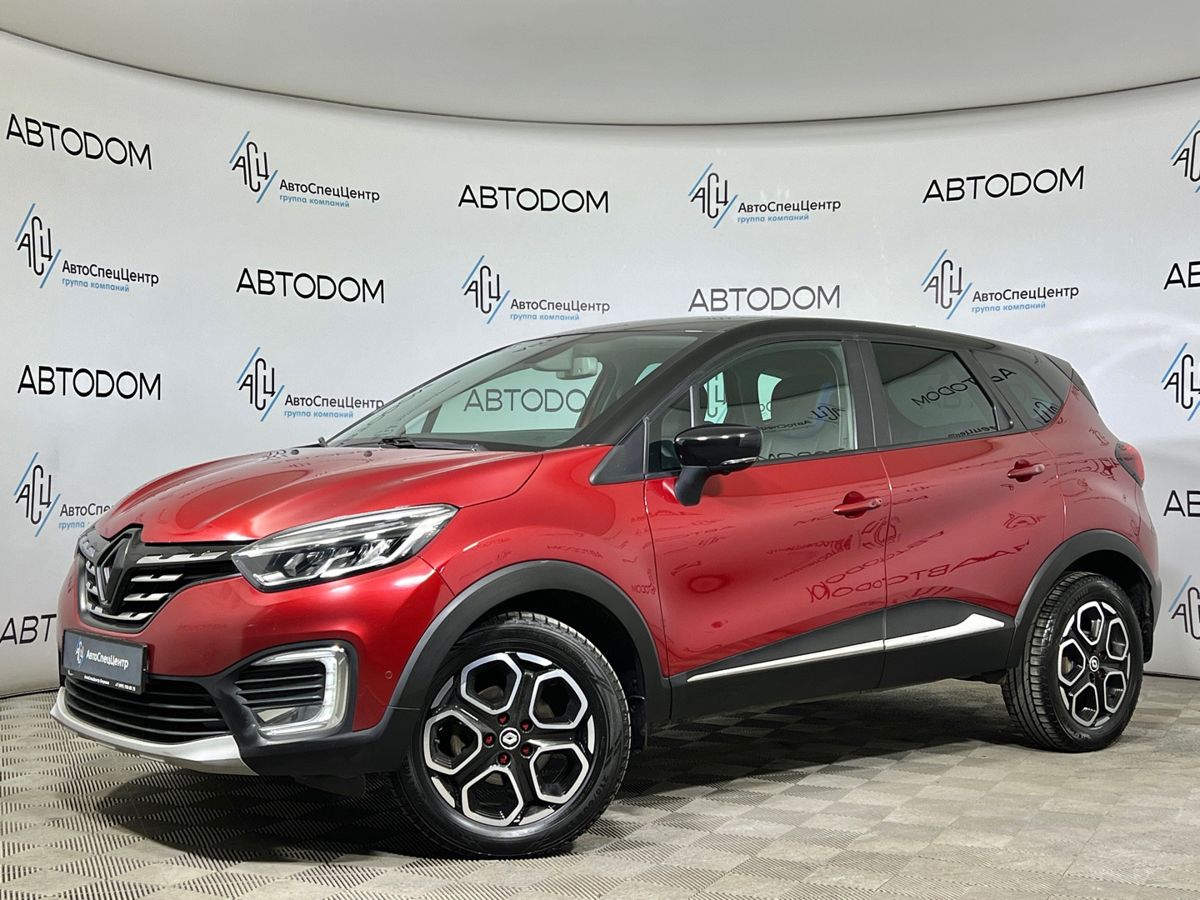 Renault Kaptur I [рестайлинг] 1.3 CVT (150 л.с.) Drive Красный 2020 с пробегом 97 925 км