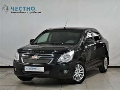 Автомобиль Chevrolet Cobalt II поколение 1.5 AT (105 л.с.) LT Черный 2014 с пробегом 189810 км